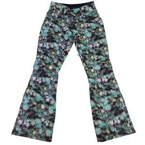 Under Armour Snow Pants Womens XS Teal Multi ColdGear Infrared Primaloft Ski